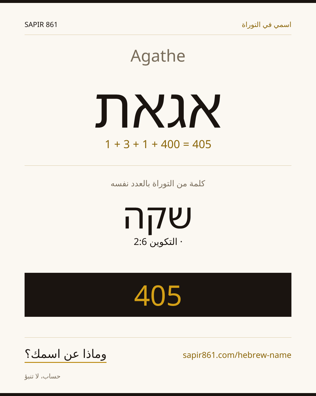 Agathe — אגאת