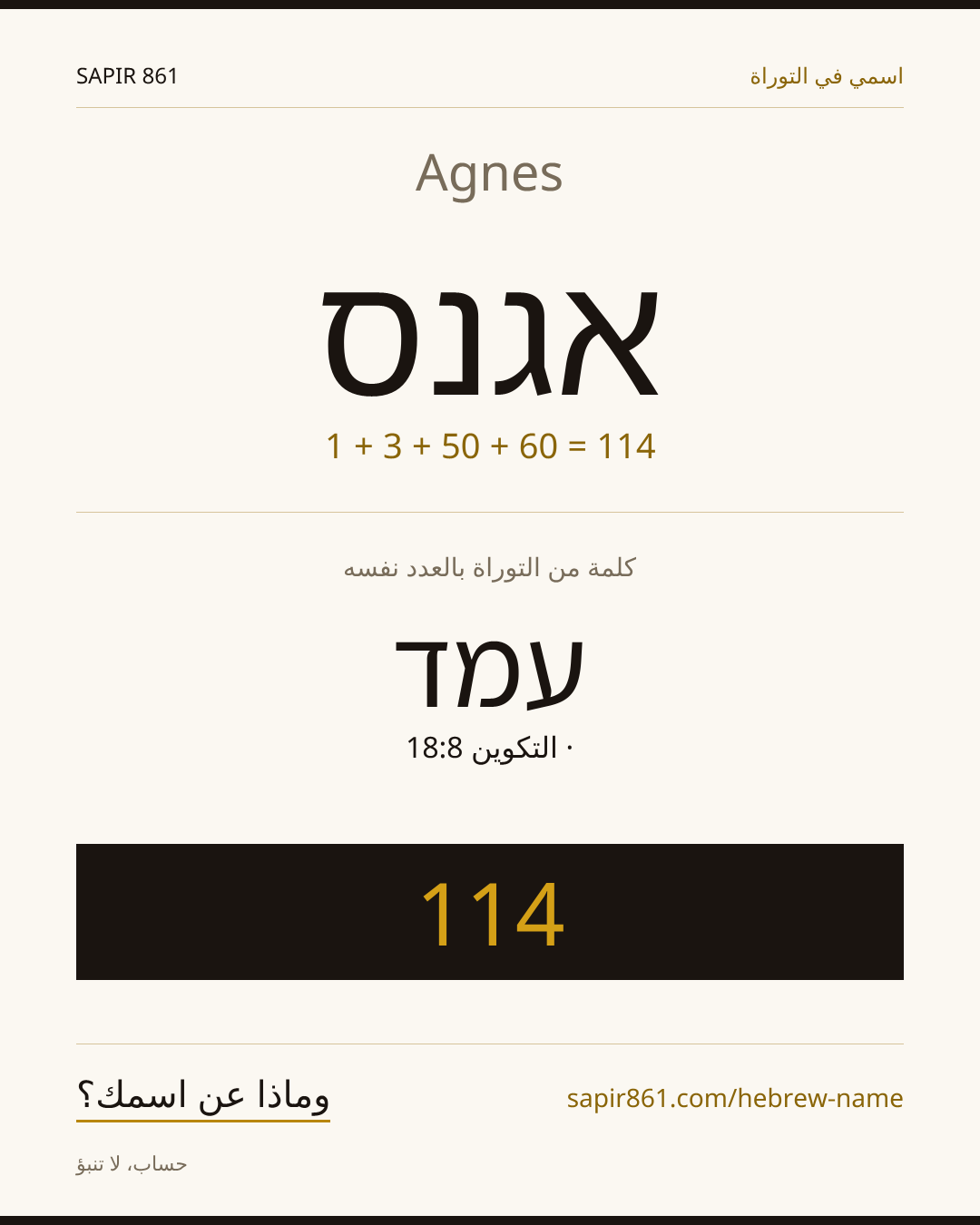 Agnes — אגנס