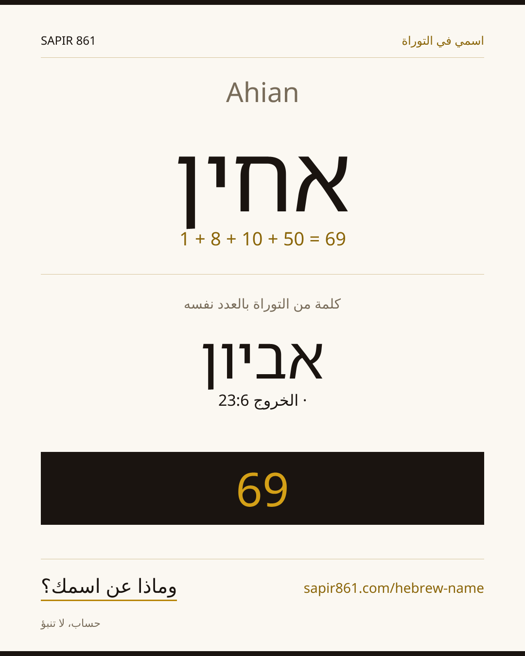 Ahian — אחין
