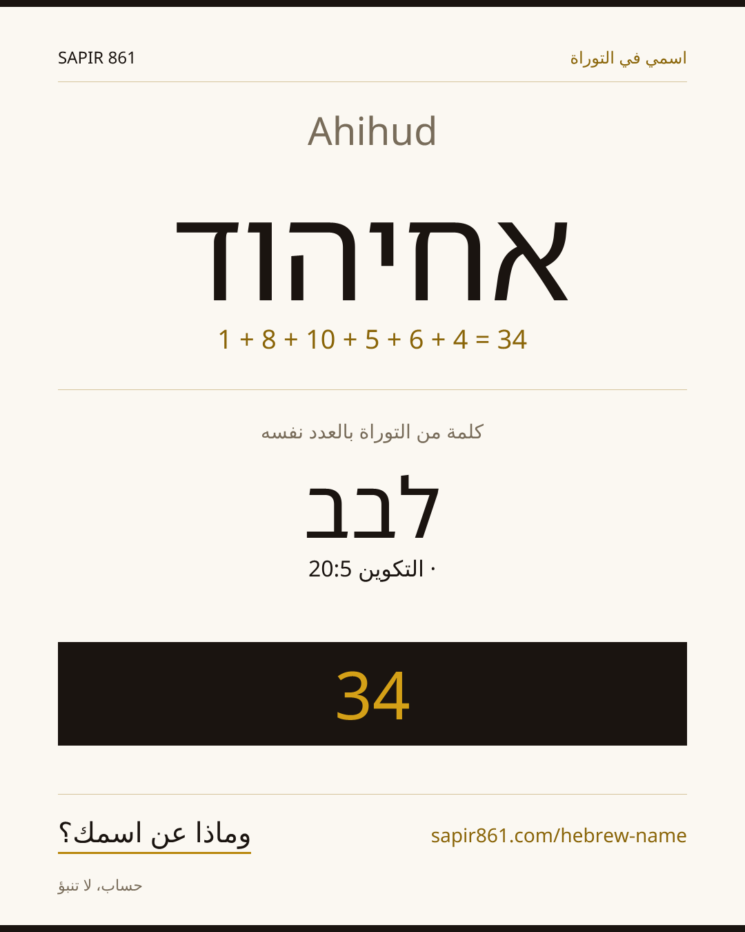 Ahihud — אחיהוד