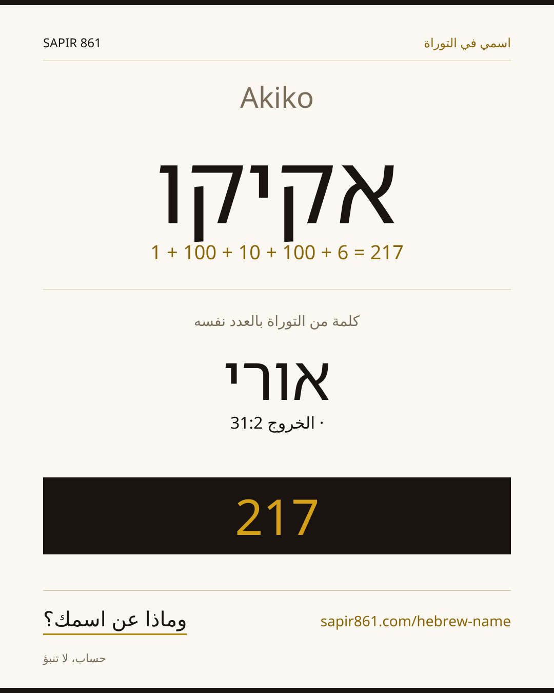 Akiko — אקיקו