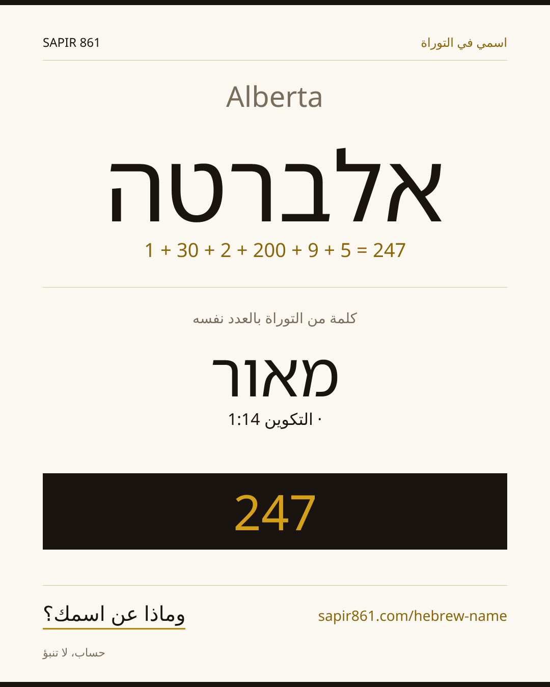 Alberta — אלברטה