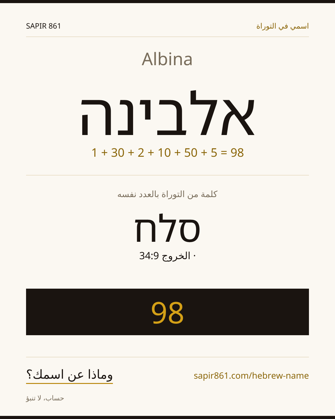 Albina — אלבינה