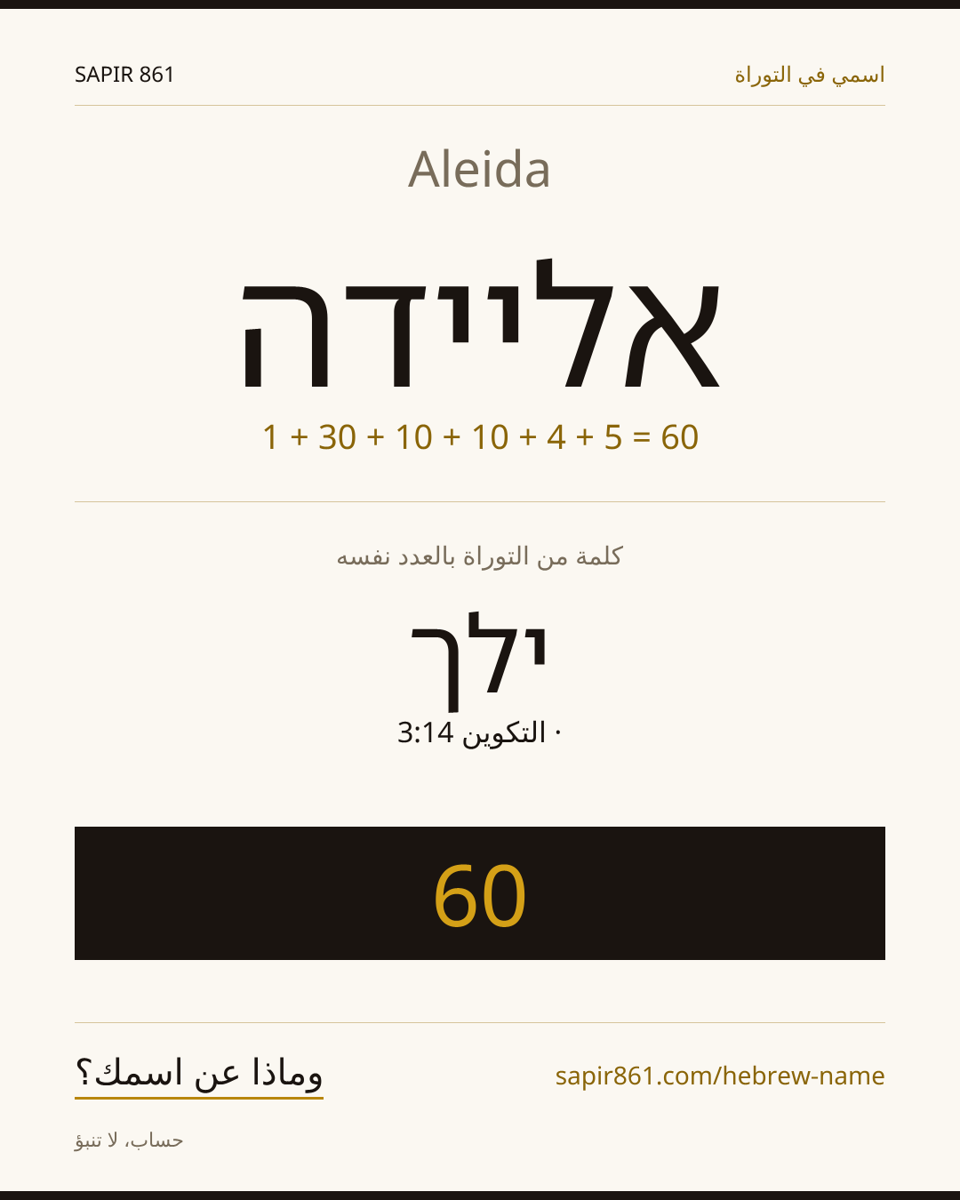Aleida — אליידה