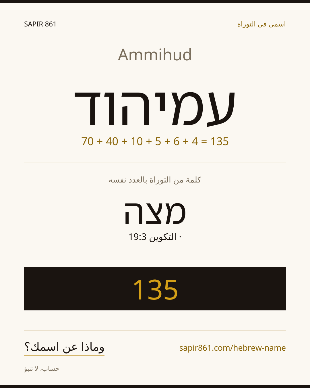 Ammihud — עמיהוד