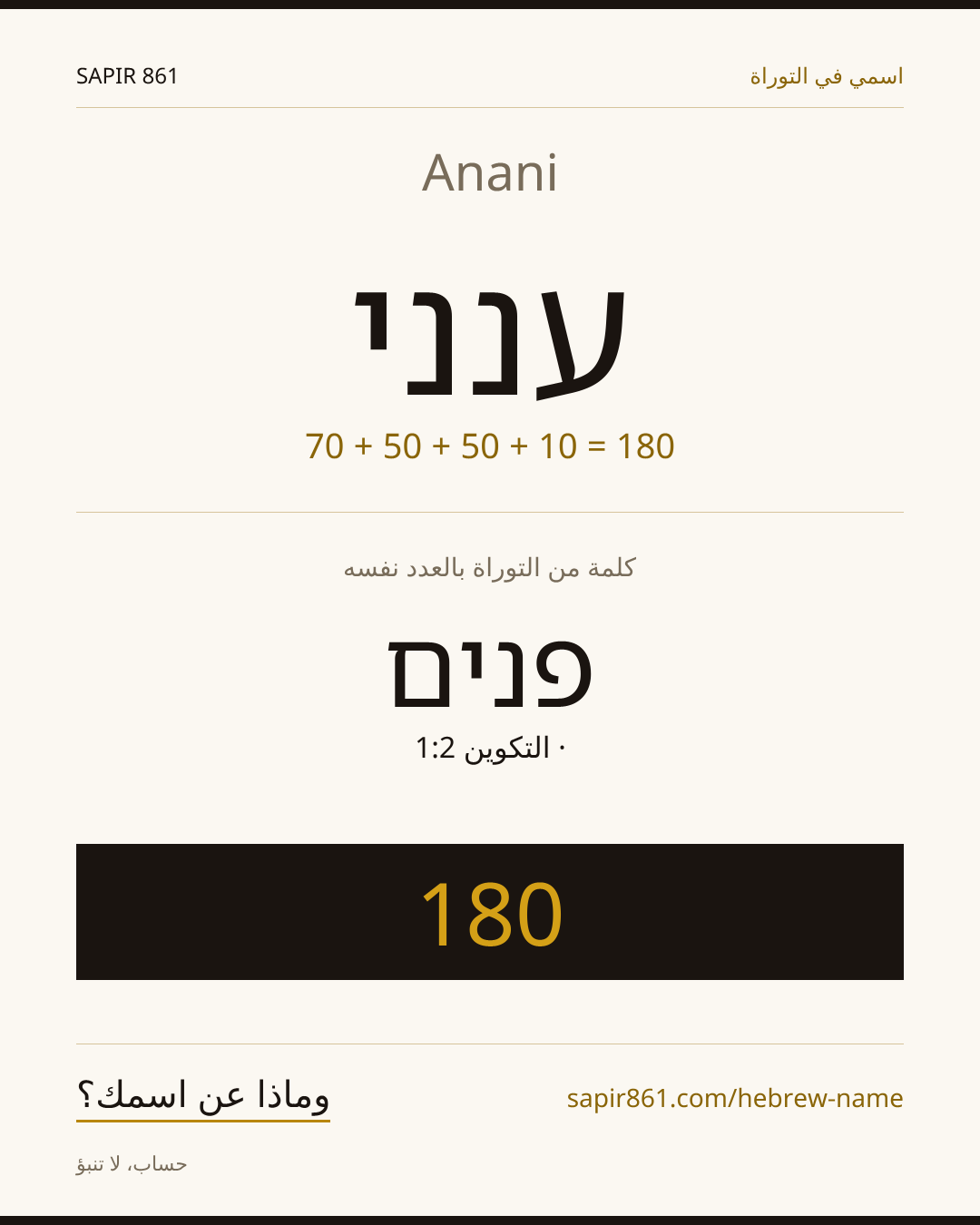 Anani — ענני