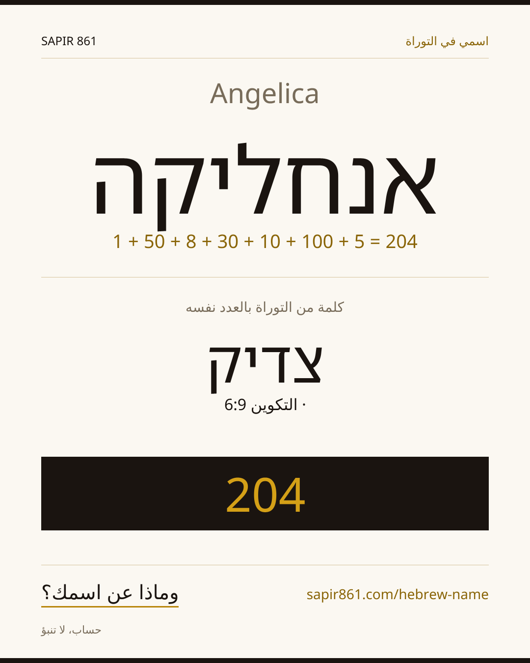 Angelica — אנחליקה