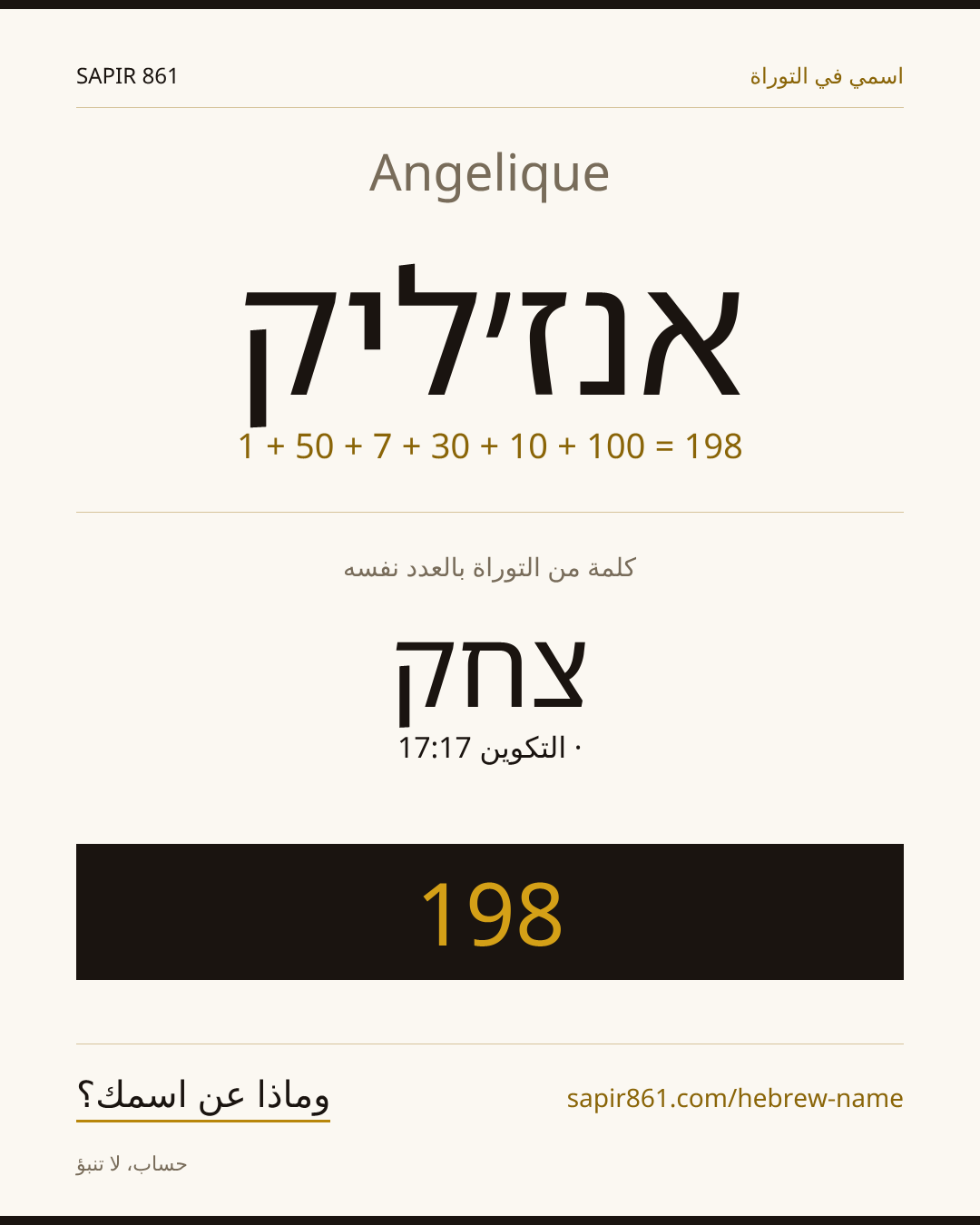 Angelique — אנז׳ליק