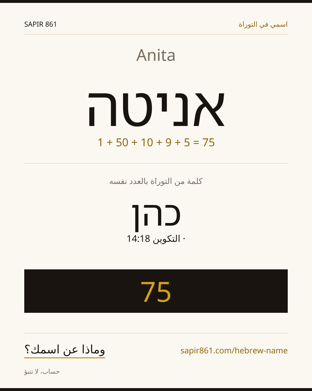 Anita — אניטה