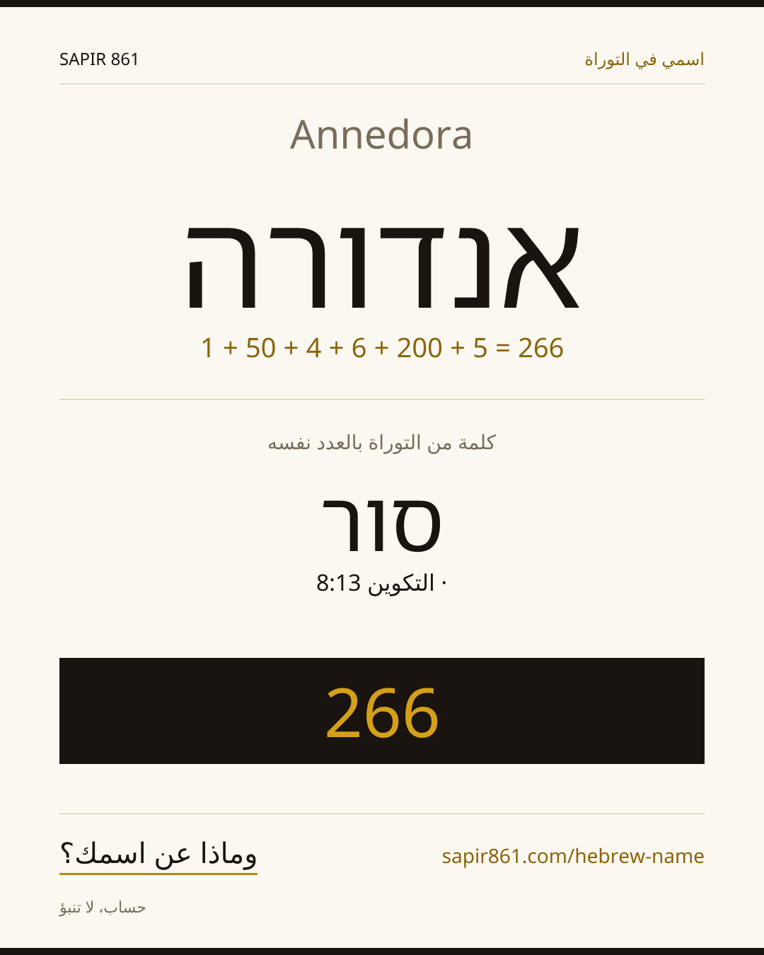 Annedora — אנדורה