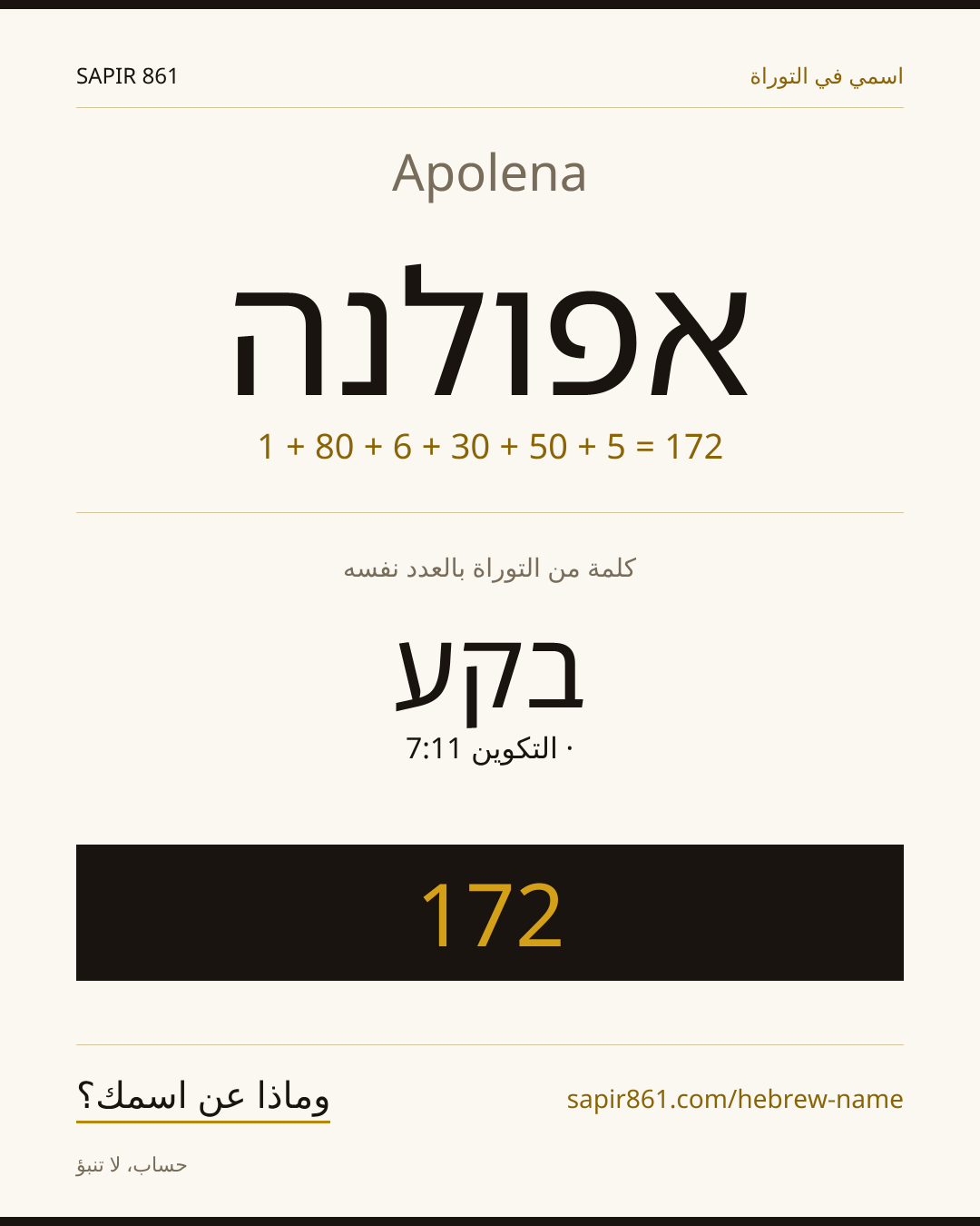 Apolena — אפולנה