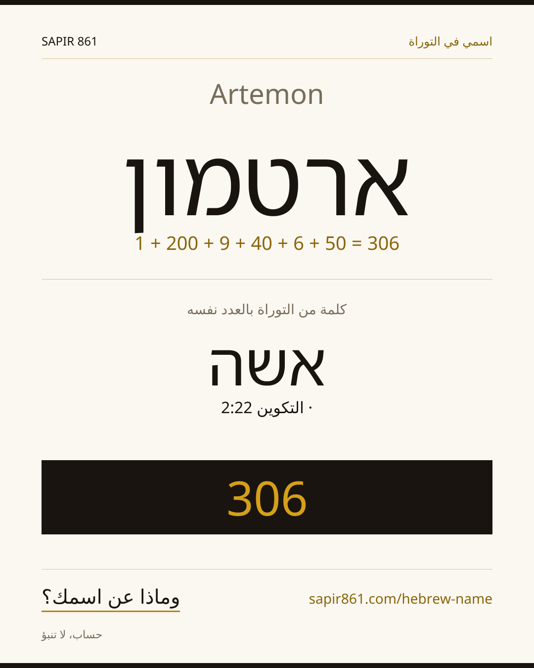 Artemon — ארטמון