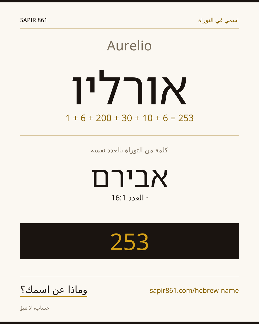Aurelio — אורליו