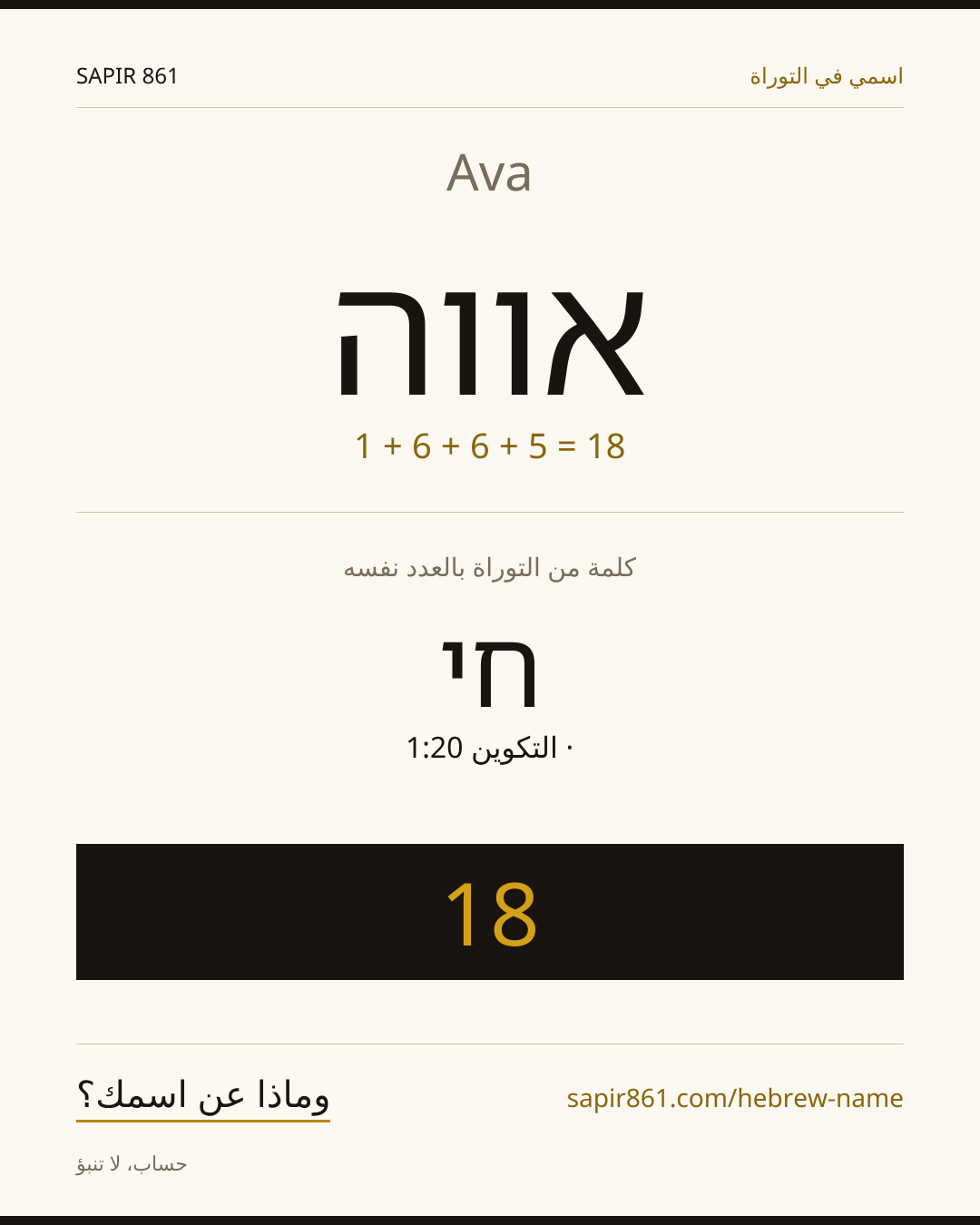 Ava — אווה
