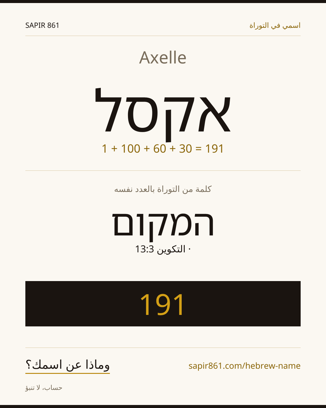 Axelle — אקסל