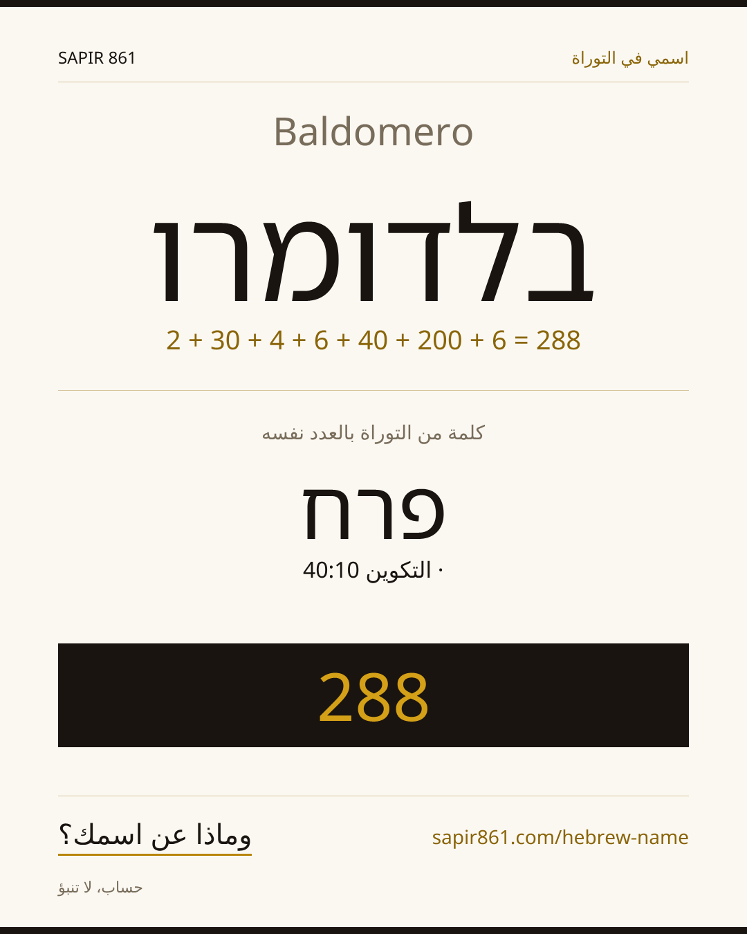 Baldomero — בלדומרו