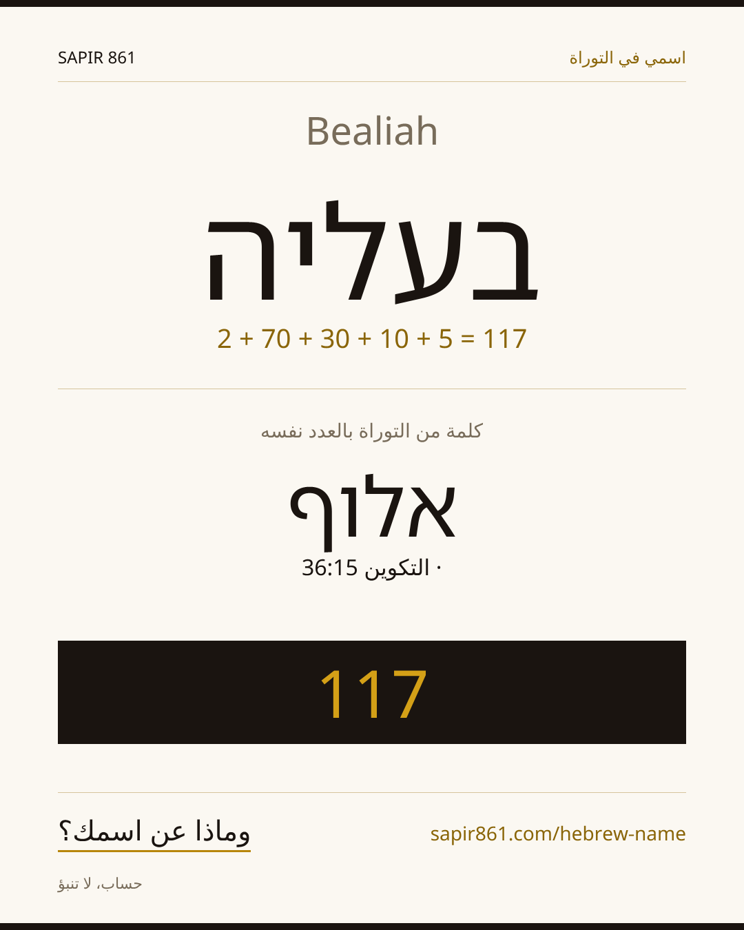 Bealiah — בעליה