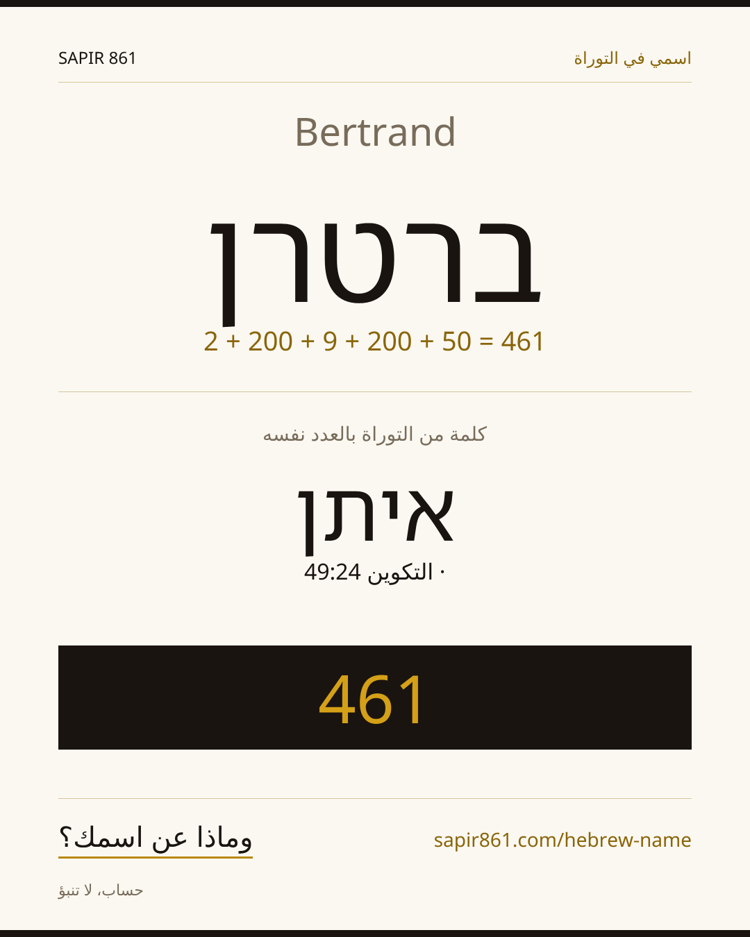 Bertrand — ברטרן