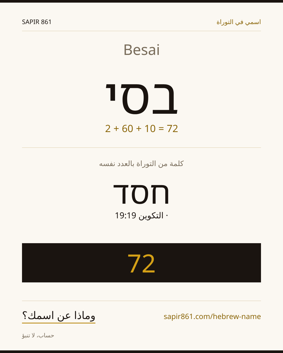 Besai — בסי