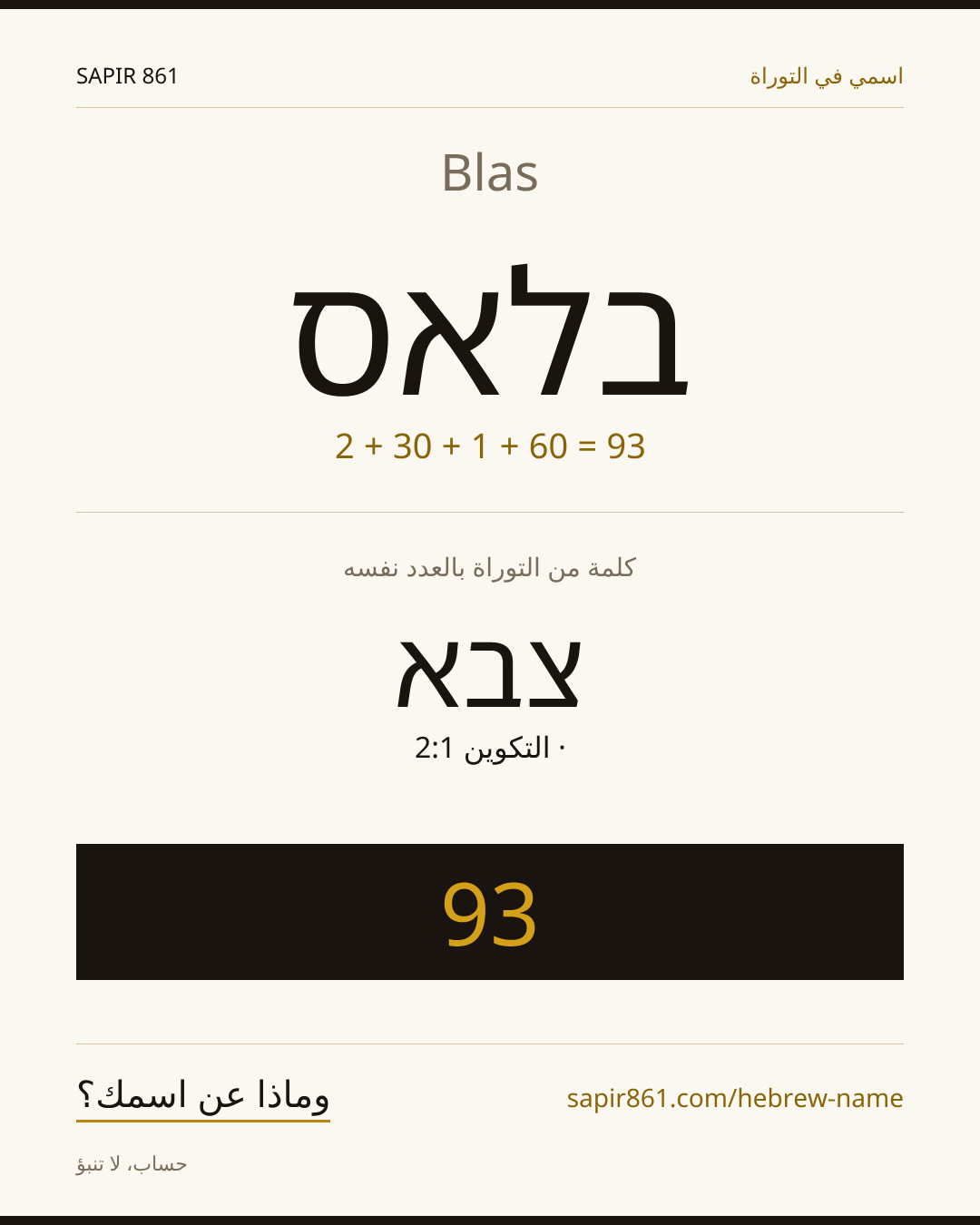 Blas — בלאס