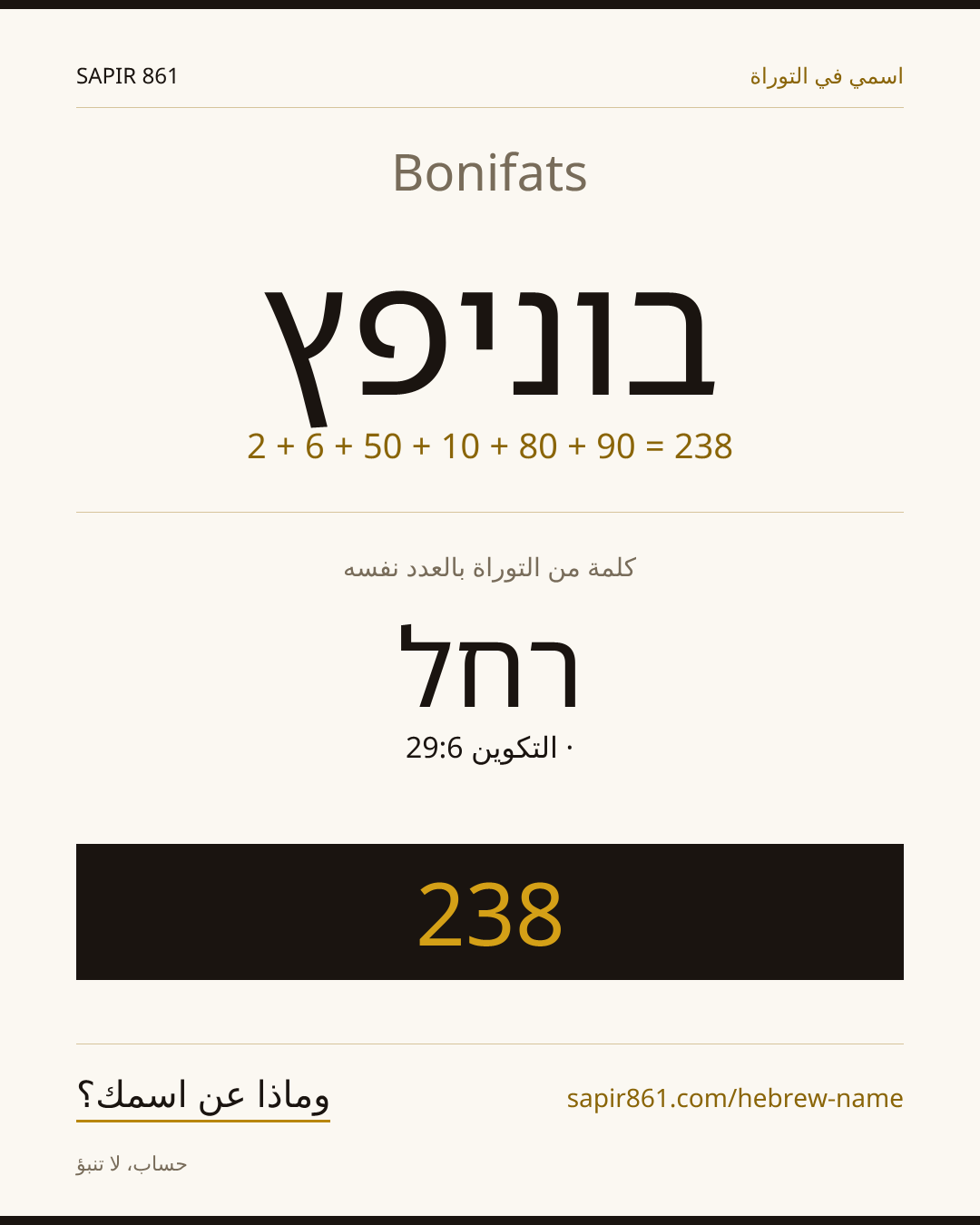 Bonifats — בוניפץ