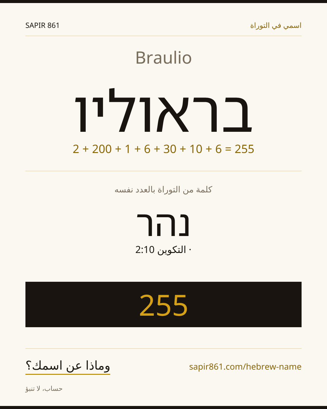Braulio — בראוליו