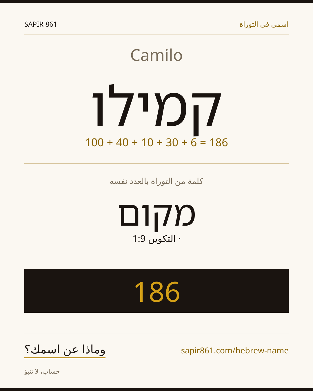 Camilo — קמילו