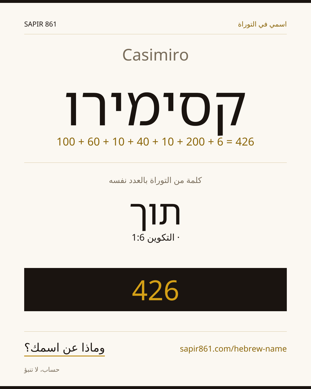 Casimiro — קסימירו