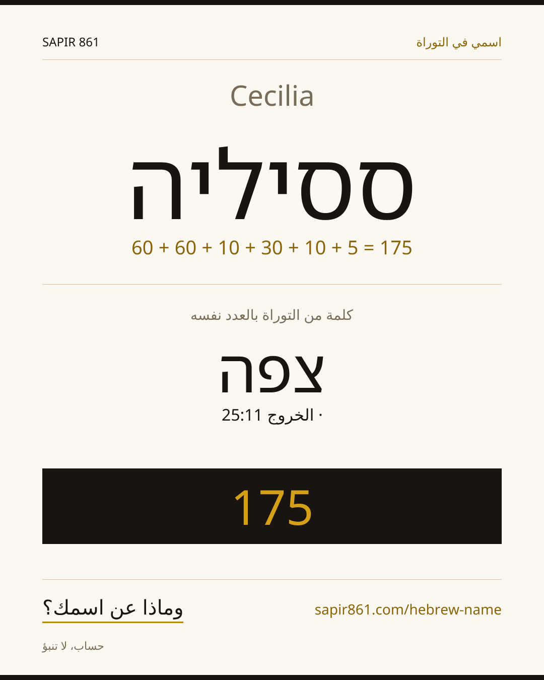 Cecilia — ססיליה