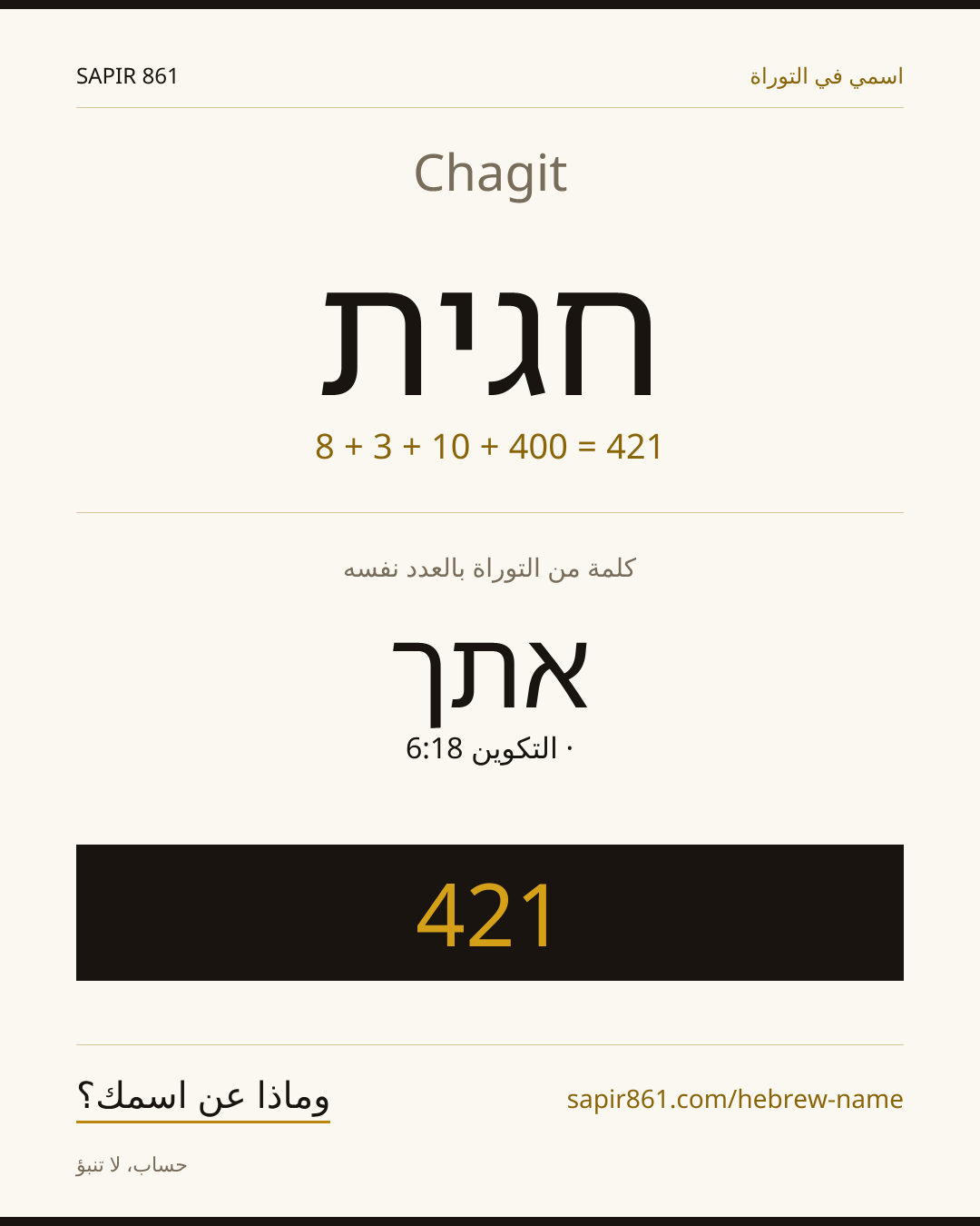 Chagit — חגית