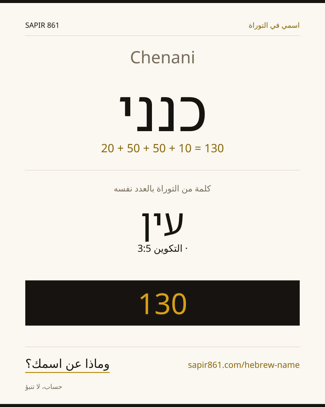 Chenani — כנני