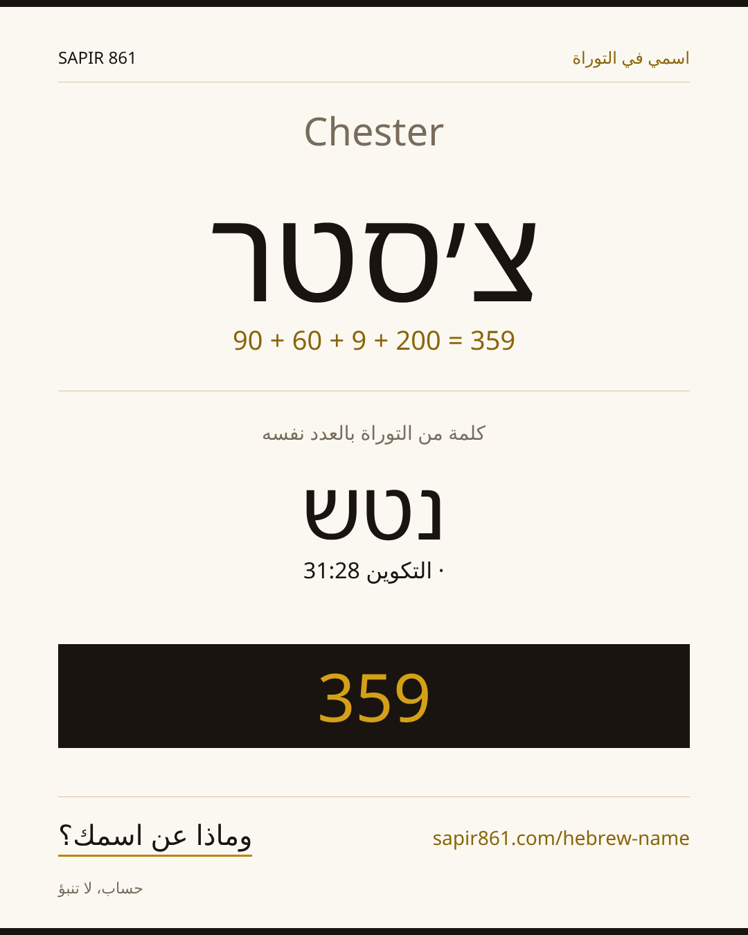 Chester — צ׳סטר