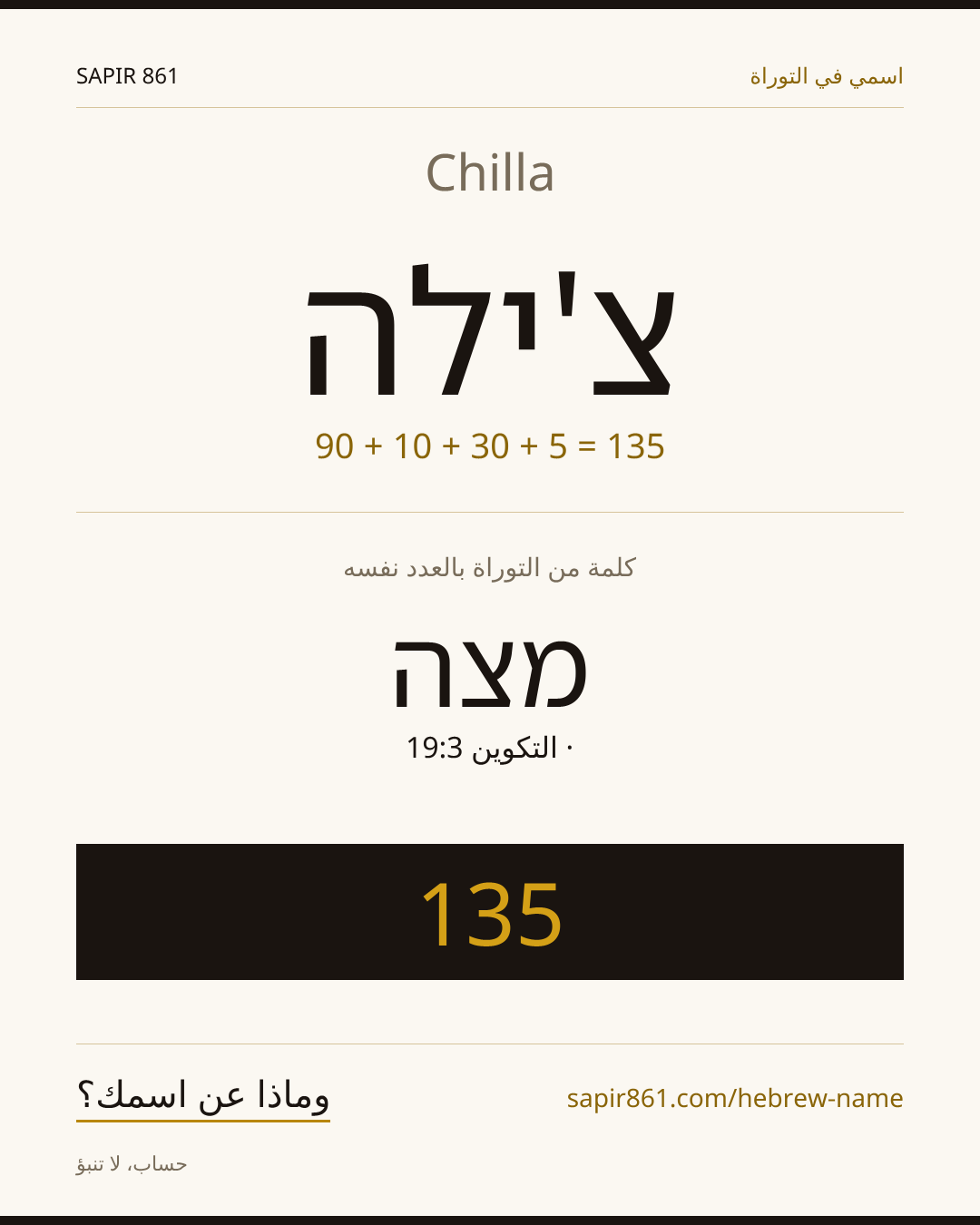Chilla — צ'ילה