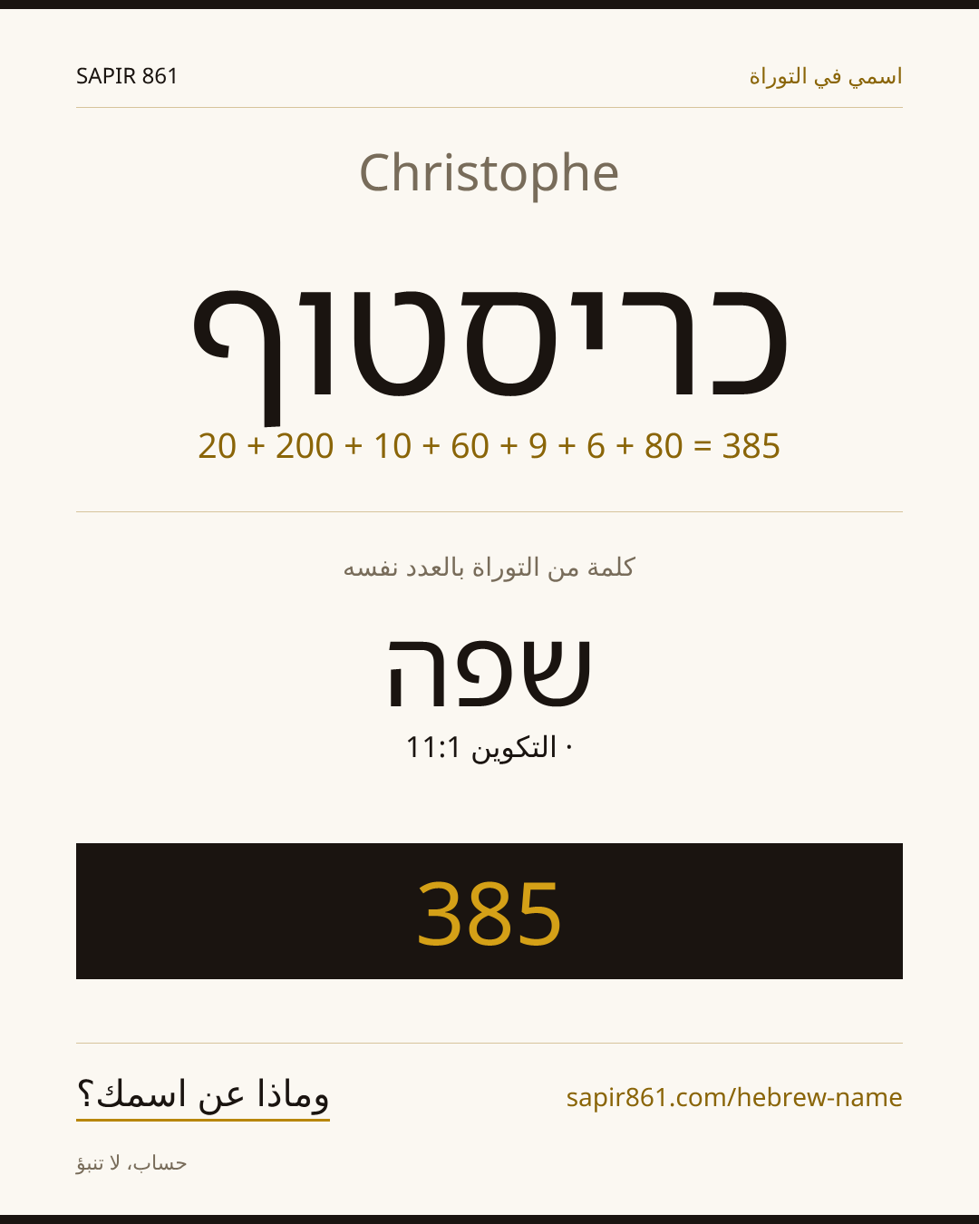Christophe — כריסטוף