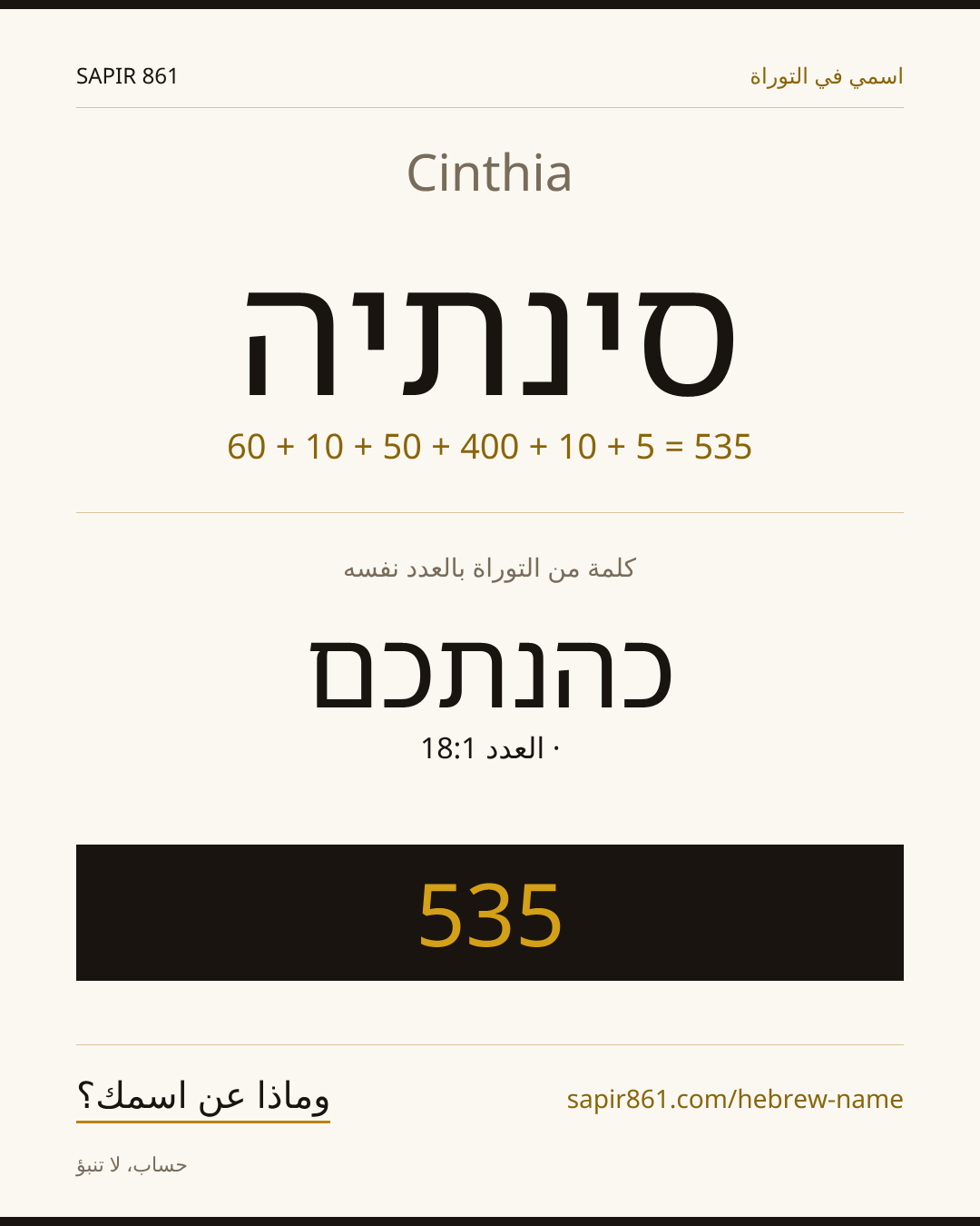 Cinthia — סינתיה