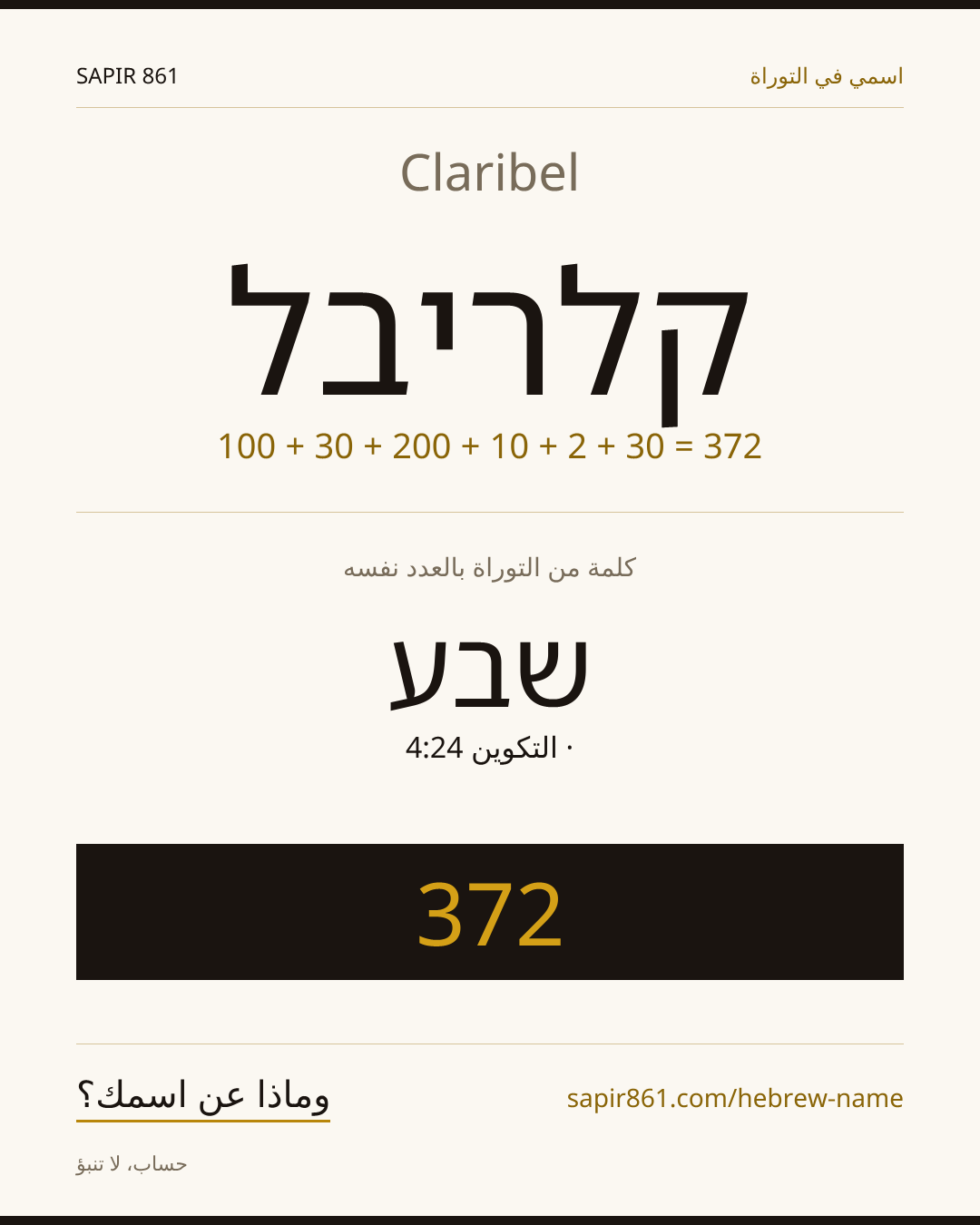 Claribel — קלריבל