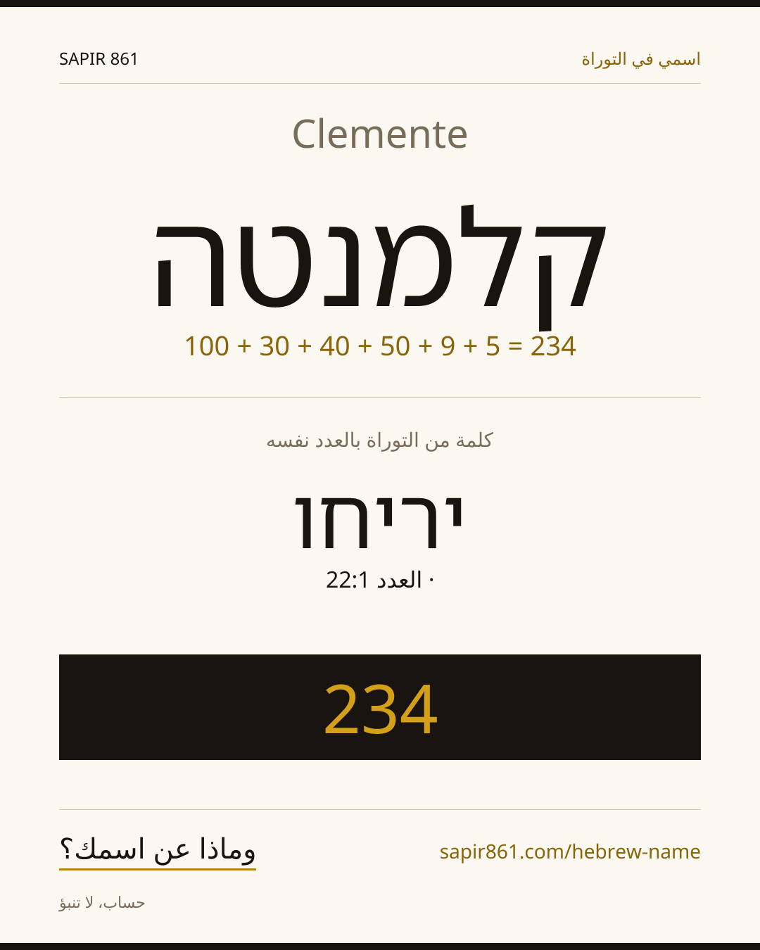 Clemente — קלמנטה