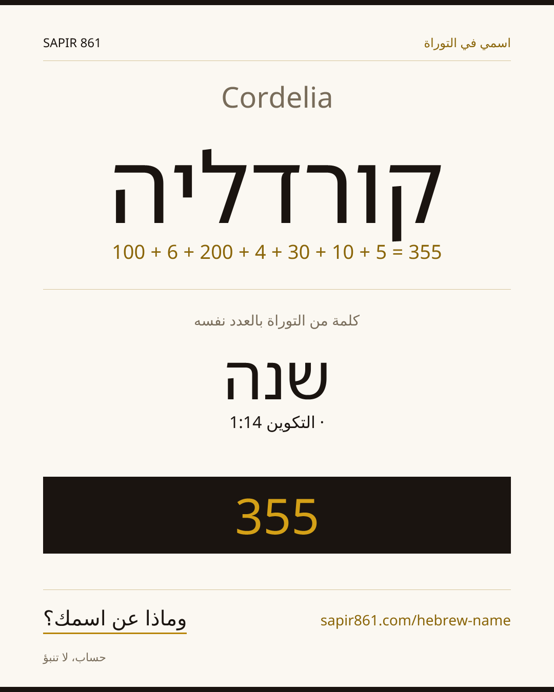 Cordelia — קורדליה