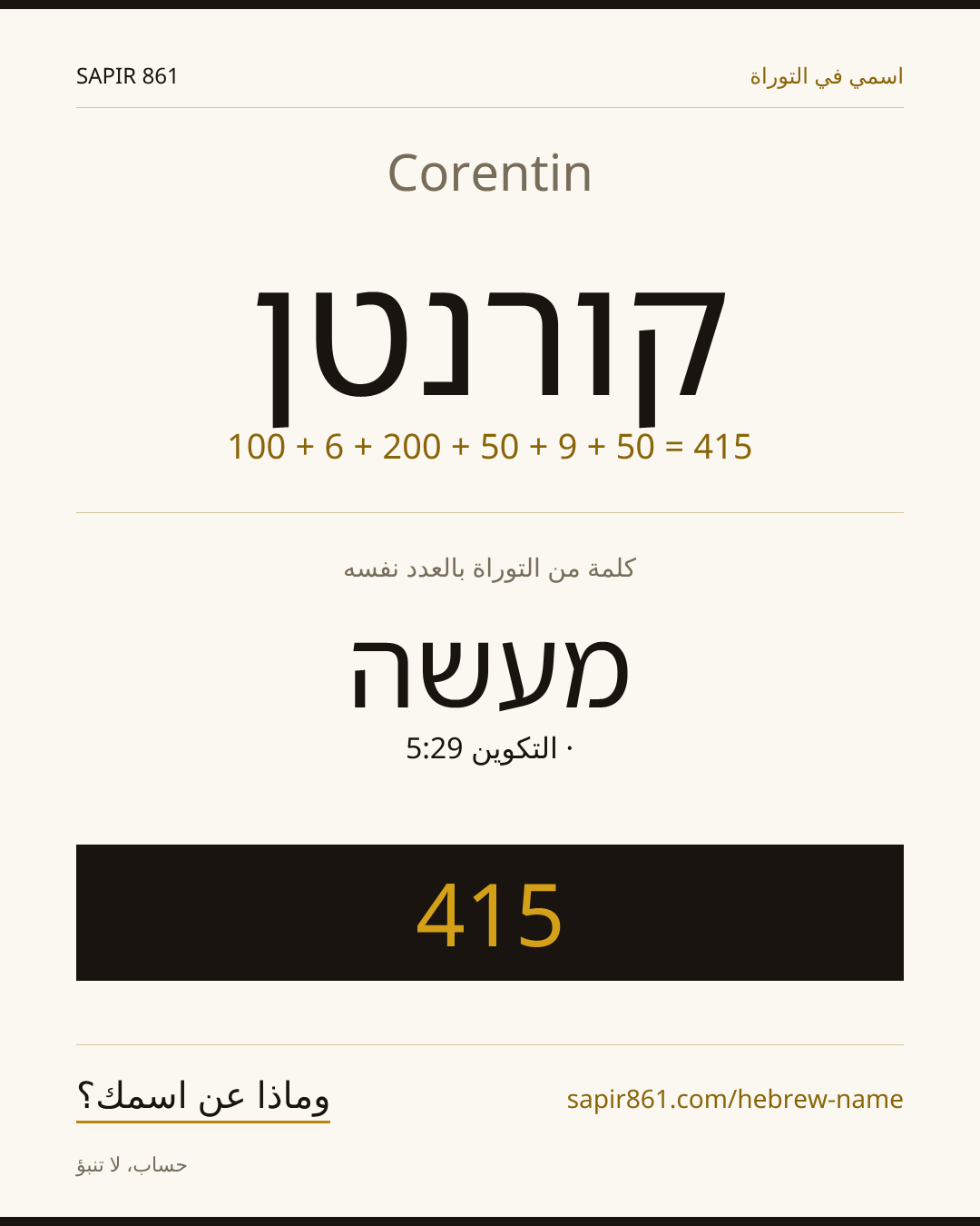 Corentin — קורנטן