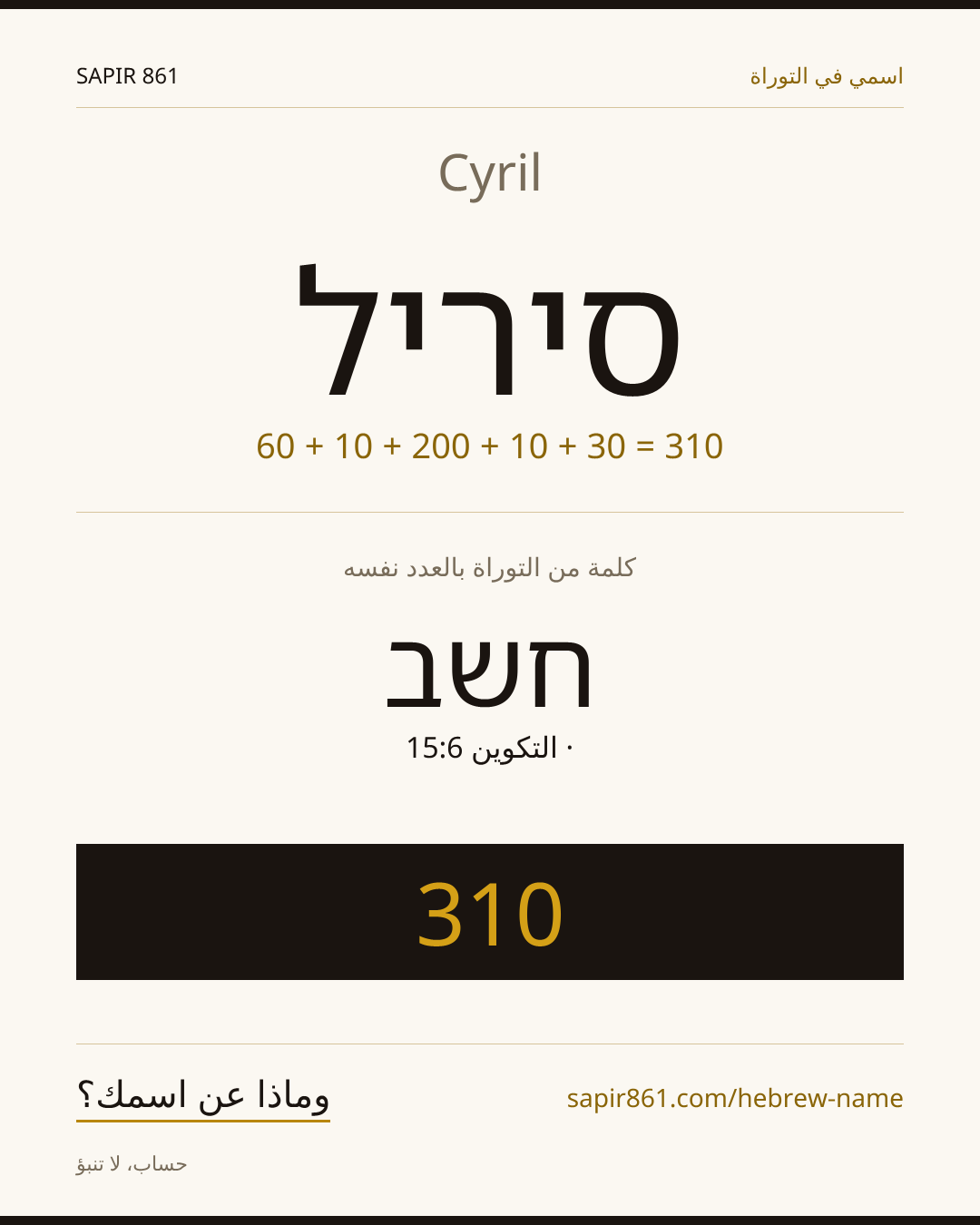 Cyril — סיריל