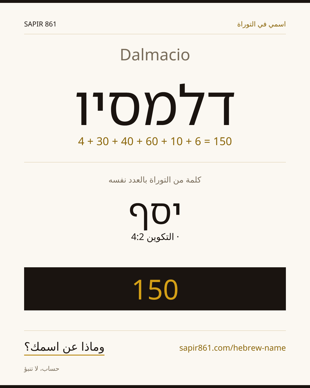 Dalmacio — דלמסיו
