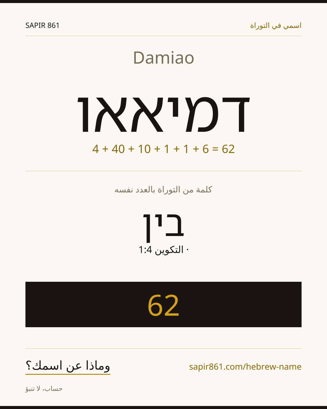 Damiao — דמיאאו