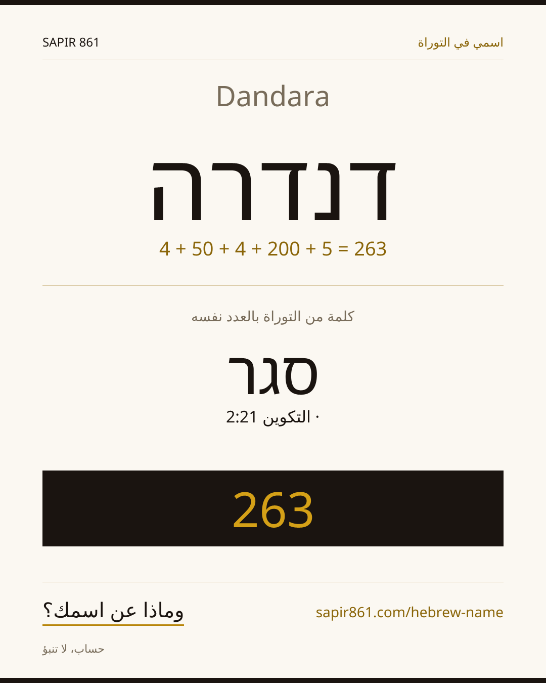 Dandara — דנדרה