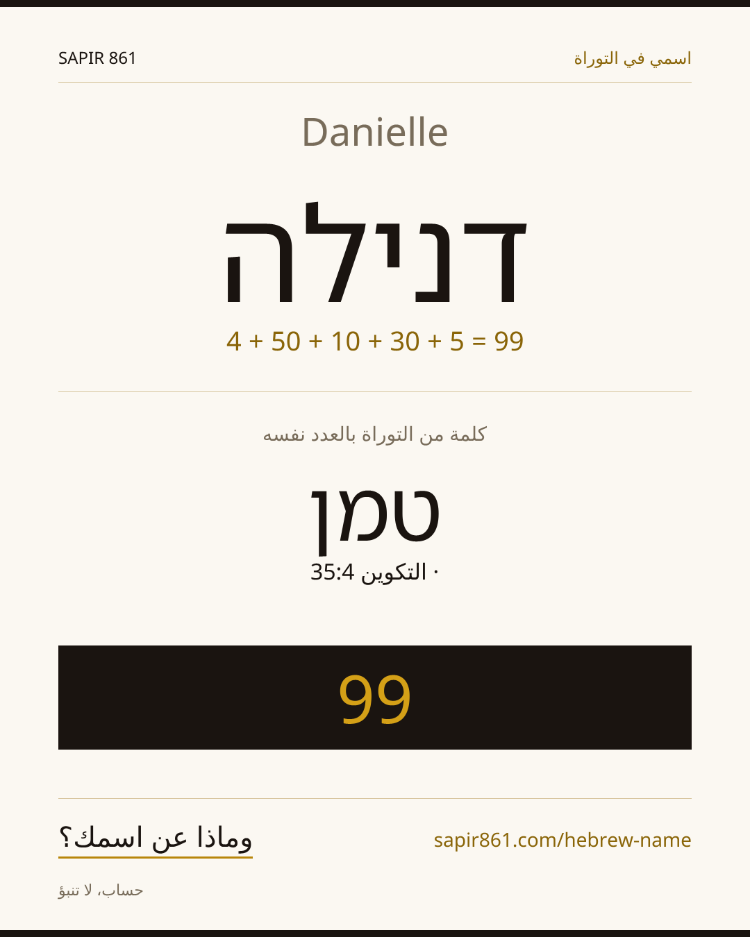 Danielle — דנילה