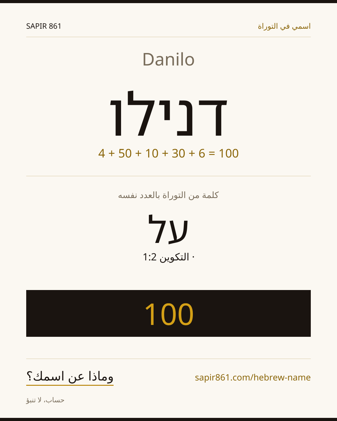 Danilo — דנילו