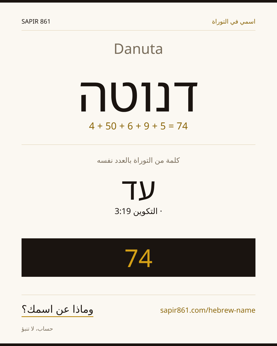 Danuta — דנוטה