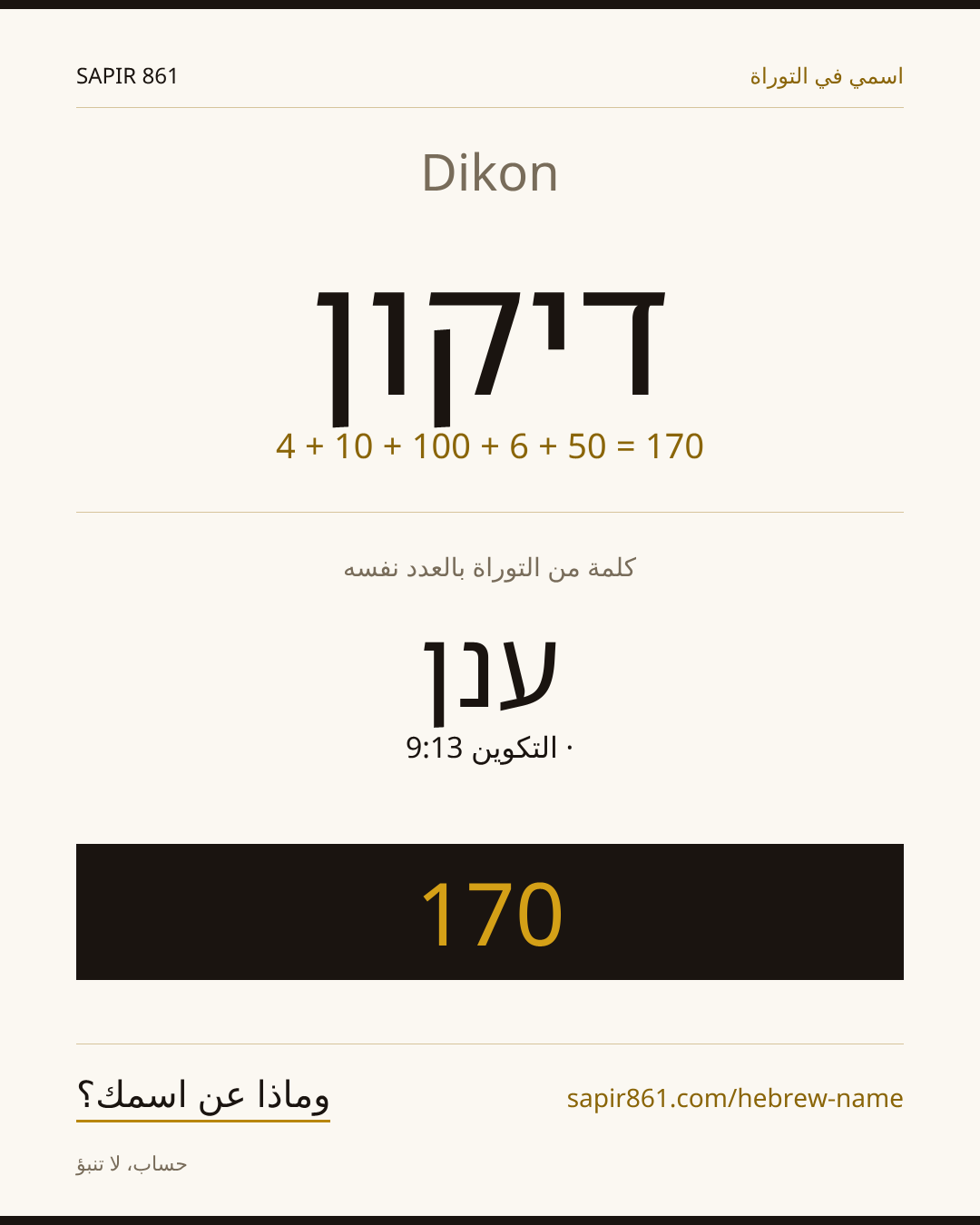 Dikon — דיקון