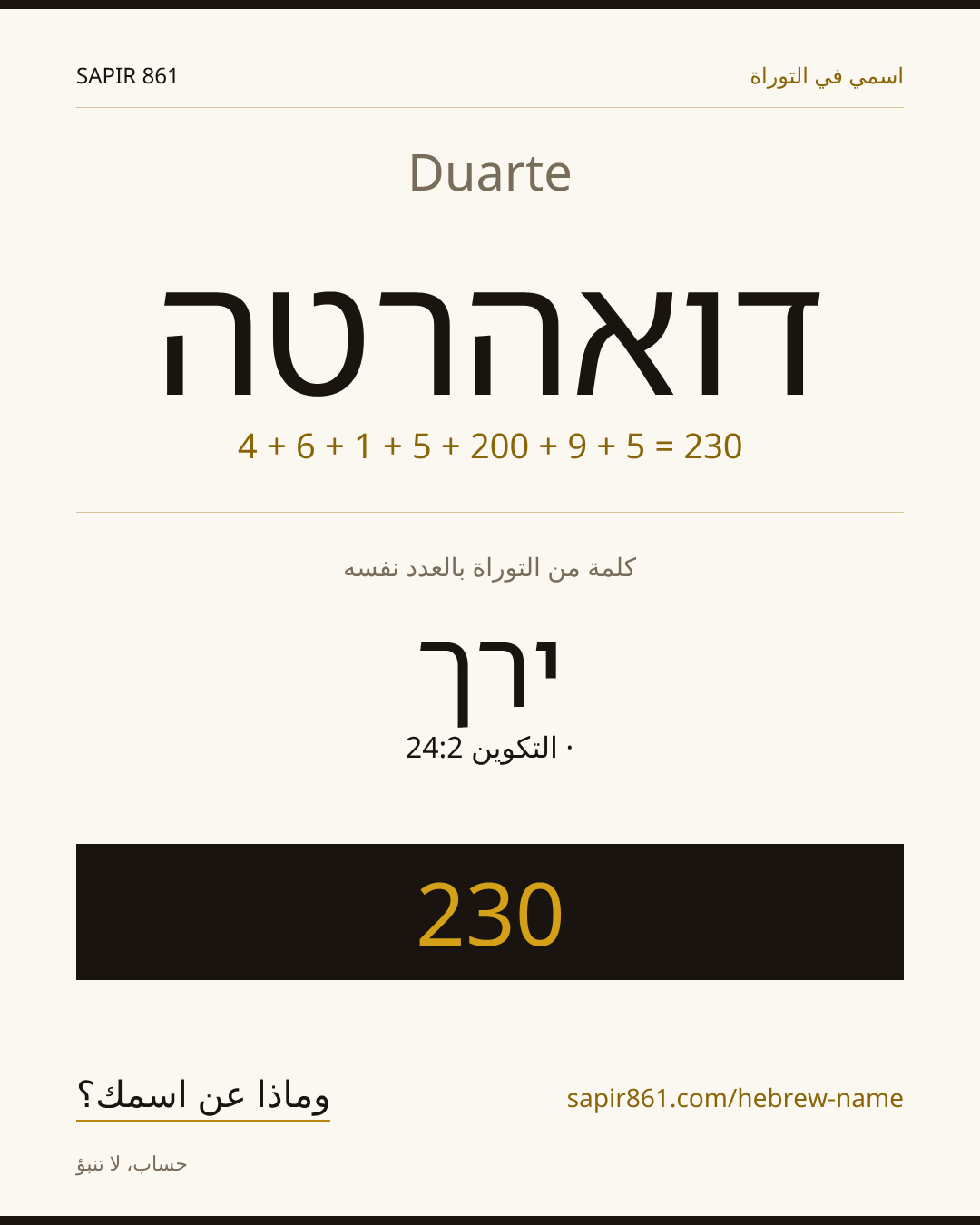 Duarte — דואהרטה