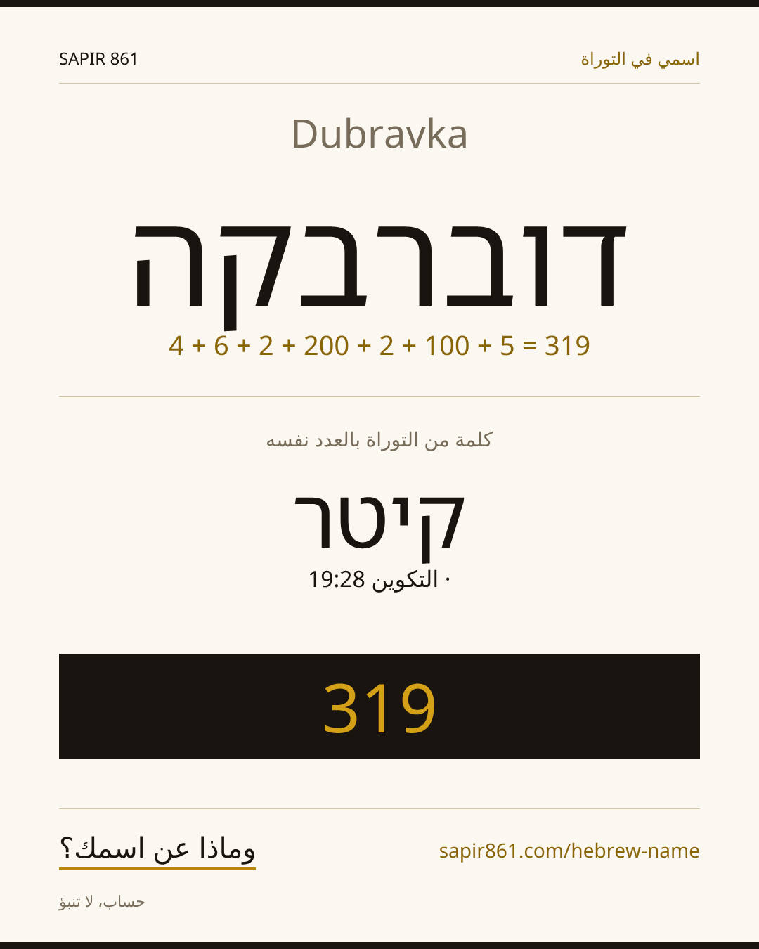 Dubravka — דוברבקה