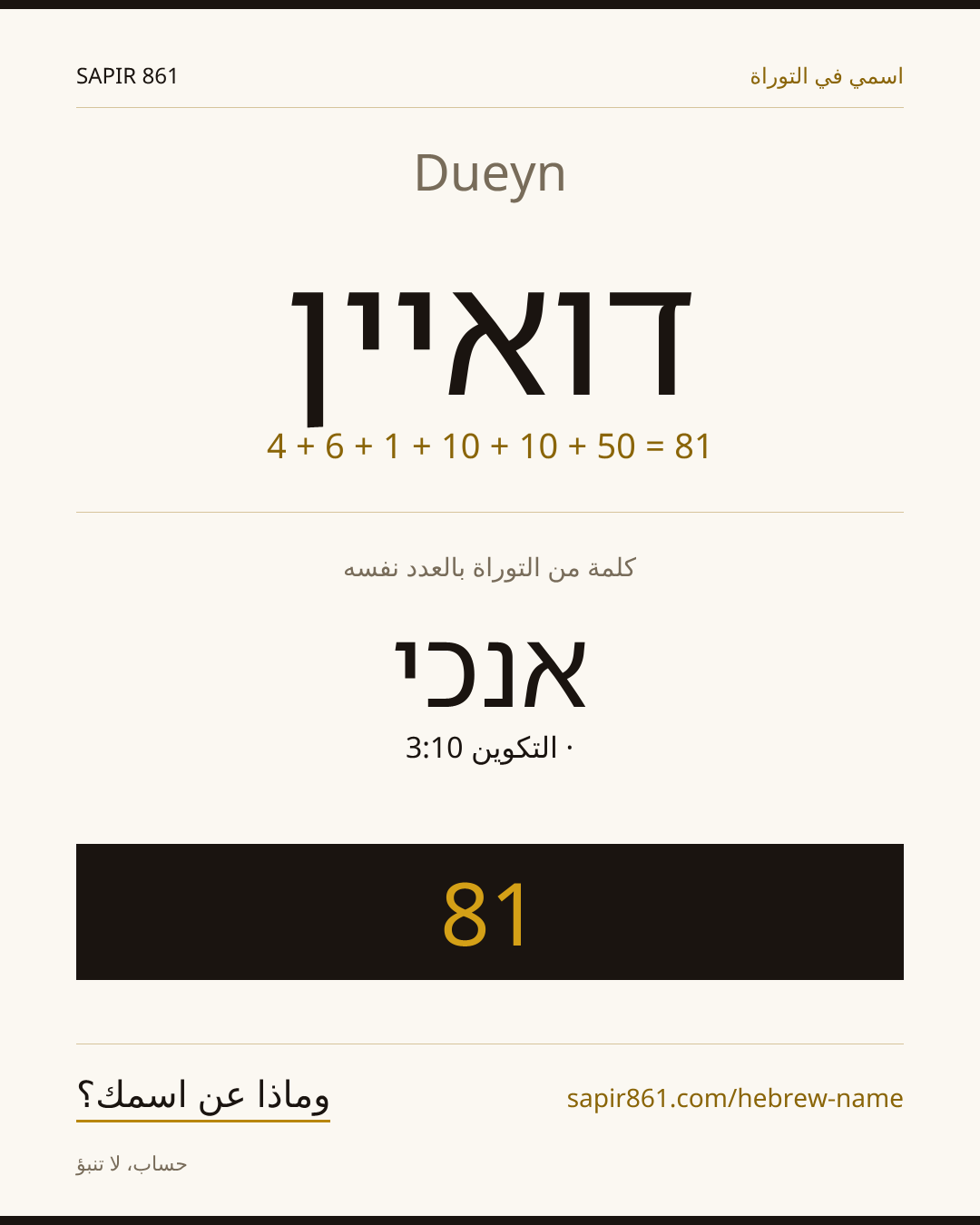 Dueyn — דואיין